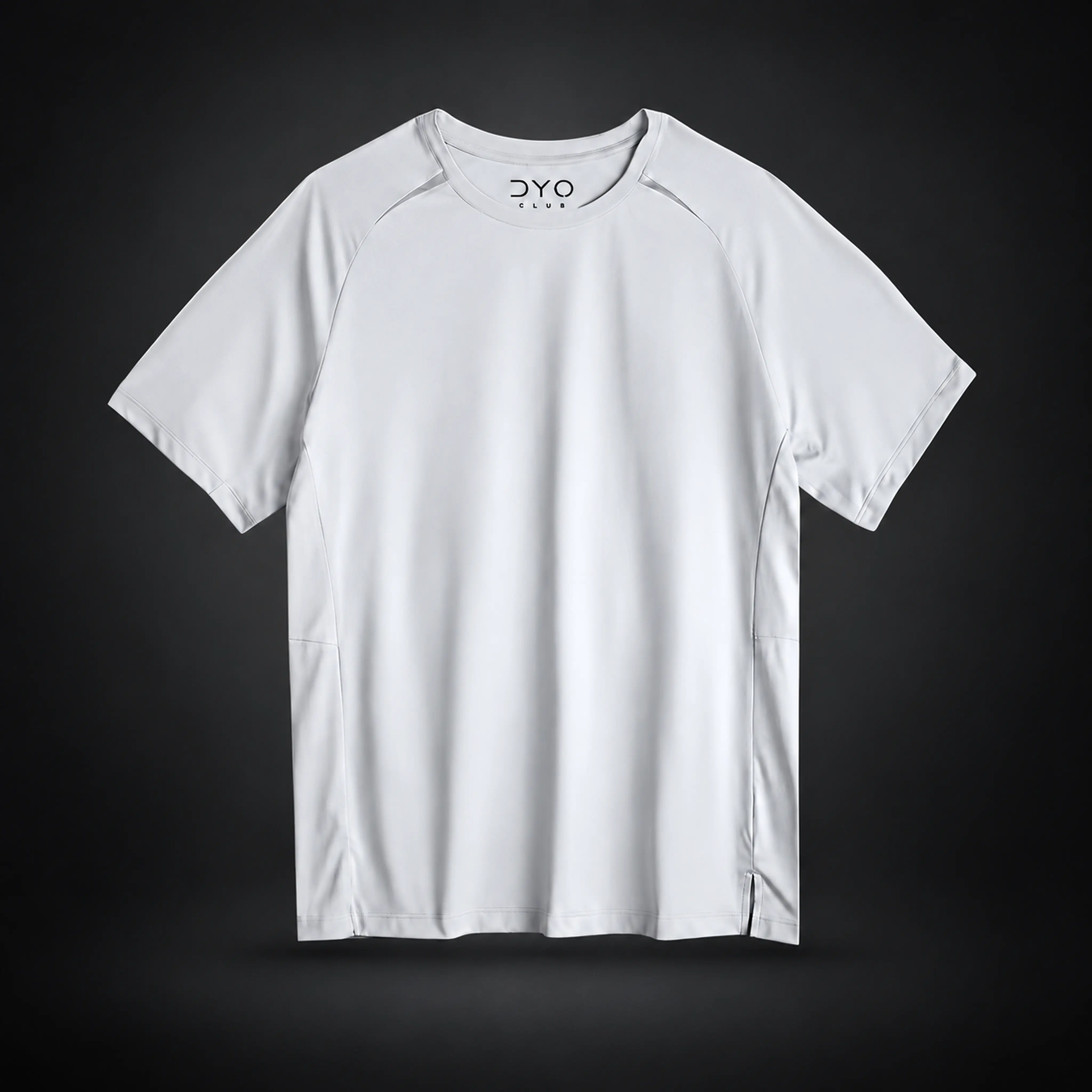 Next: DYO light grey gym performance T-shirt